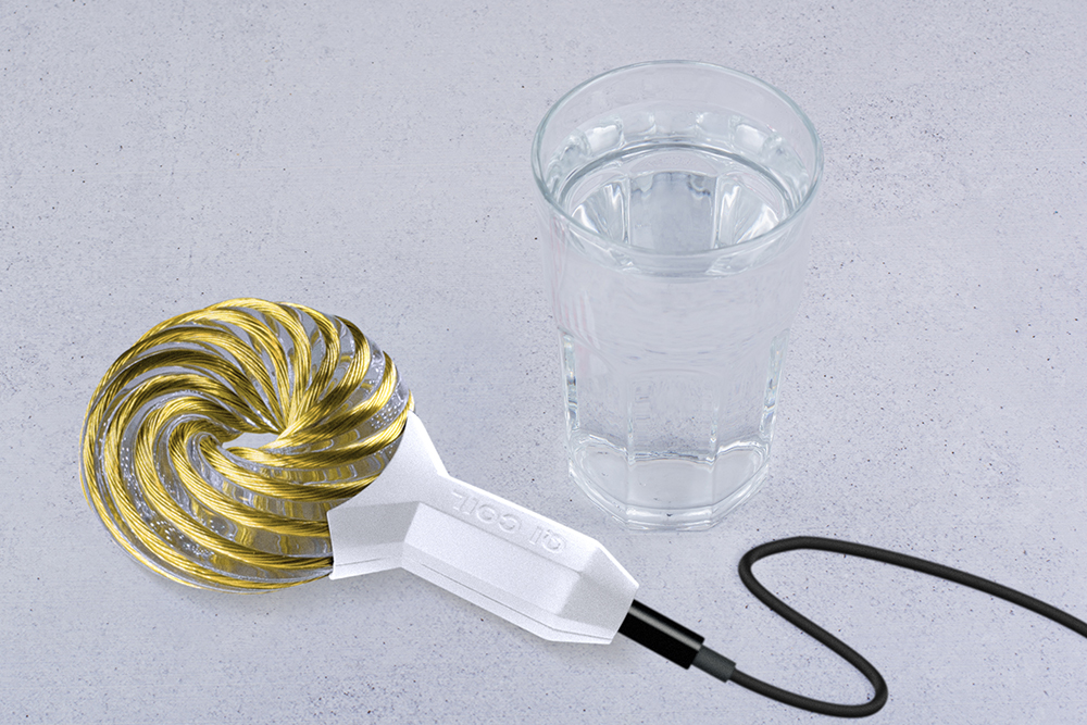 Qi Coils  Can Be Used To Supercharge Your Water or Food